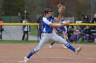 Softball vs Emerson  Wheaton College Softball vs Emerson College in game 2 of their doubleheader. - Photo by Keith Nordstrom : Wheaton, Softball